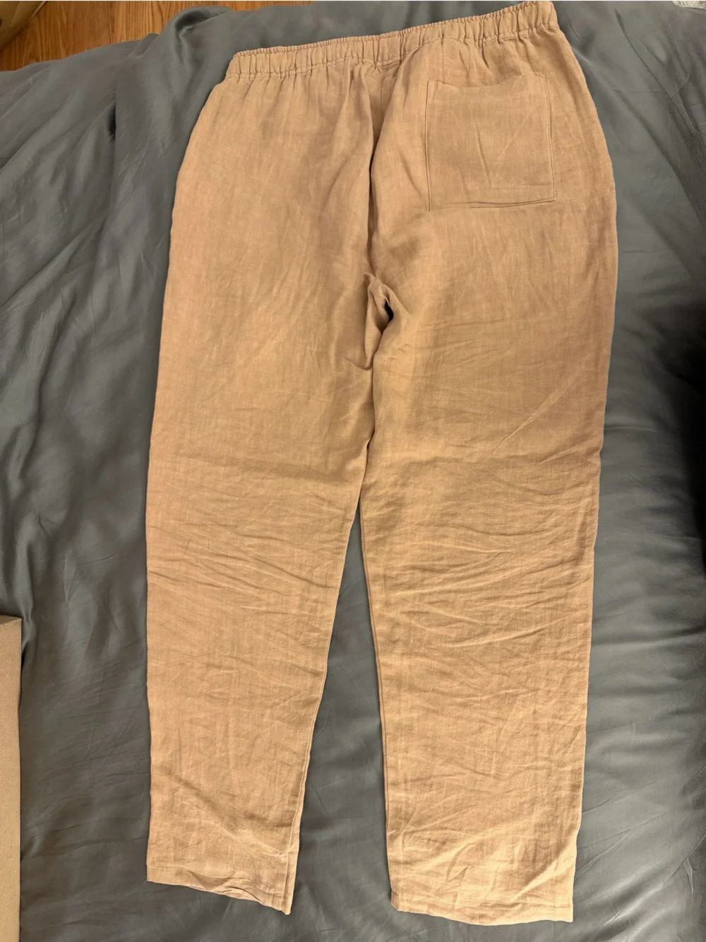American Trench Men's Drawstring Linen Pants